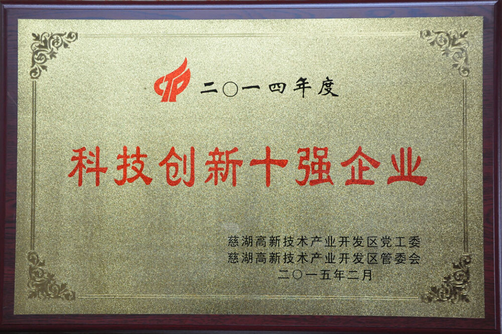 科技创新十强企业